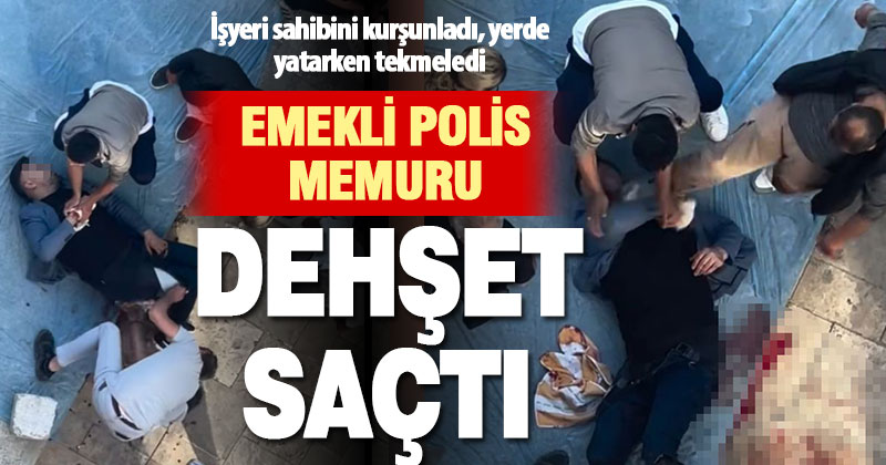 Silahla vurduğu yaralıya yerde yatarken tekme attı