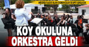 Öğretmenlerden oluşan Denizli Maarif Orkestrası, köy okullarında konserler veriyor