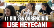 Denizli’de 11 bin 265 öğrenci LGS’ye giriyor