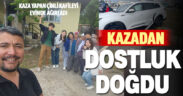 Çinli kafilenin kazası sonrası Denizlili aile ile dostluğu doğdu