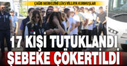 Eskort ilanı için lüks villaya çağrı merkezi kurup 11 milyon dolandıran 17 şüpheli tutuklandı