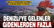Denizli’de Göç Hareketliliği: Gidenler 25 bin, gelenler 26 bin