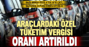 Bazı araç türlerinde ÖTV oranı değişti
