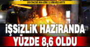 İşsizlik oranı Haziranda ayında yüzde 8,6 oldu