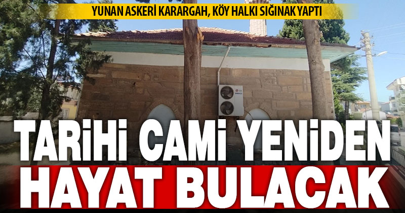 Çivril’in en eski camisi için restorasyon çalışma başlatılıyor