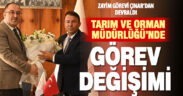 Denizli’nin yeni Tarım Orman Müdürü Zayim göreve başladı