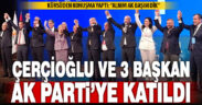 Çerçioğlu, AK Parti’ye katıldı