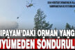 Acıpayam’da sarp bölgede çıkan orman yangını kontrol altına alındı