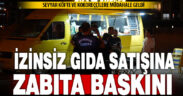Zabıtadan seyyar satıcılara müdahale