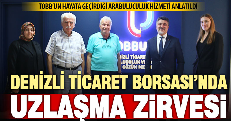 TOBBUYUM arabuluculuk hizmetleri, DTB meclis üyelerine anlatıldı