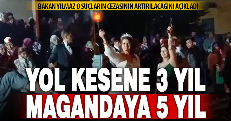 Trafikte yol kesme ve havaya ateş açma cezaları artırılıyor