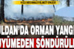 Buldan’da çıkan orman yangını kısa sürede kontrol altına alındı