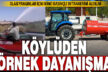 Kolak Köyünden örnek dayanışma: İkinci yangın tankeri köye kazandırıldı