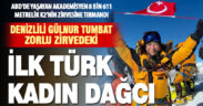 Denizlili dağcı K2 Dağı zirvesine ayak basan ilk Türk kadın dağcı oldu