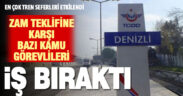 Kamu görevlilerinden Toplu Sözleşme çerçevesine iş bırakma eylemi