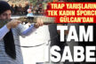 Trap atışlarına katılan kadın sporcudan önemli başarı