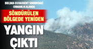 Buldan’da ormanlık alanda yangın çıktı