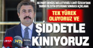 TBMM’deki tarihi oturum sonrası Özkan’dan açıklama: Filistin’e destek, İsrail’e kınama!
