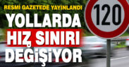 Hız sınırı levhaları sil baştan değişiyor