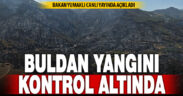 Bakan Yumaklı, Buldan-Buharkent yangınının kontrol altına alındığını açıkladı