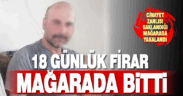  Cinayet zanlısı mağarada yakalandı