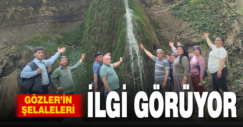 Kekik diyarı Gözler şelaleleriyle cazibe merkezi olacak