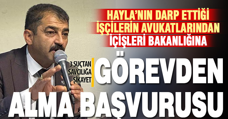 Dayakçı başkan hakkında üç suçtan savcılığa şikayette bulunuldu