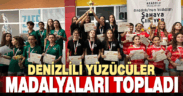 Denizlili yüzücüler Türkiye Şampiyonasında madalyaları topladı